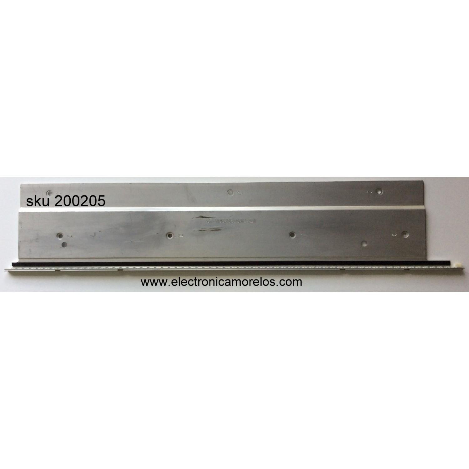 KIT DE LED PARA TV / SANYO LVF400NE2L / 67-H96205-0A0 SH /  MODELO  FVM4012 P40142-01	MEDIDA DE PLACA DISIPADORA 55 X 10